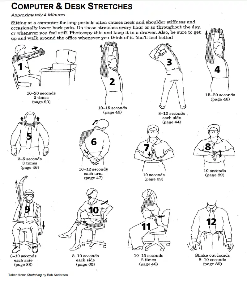 Quick and Easy Stretches for Streamers in Just 4 Minutes!