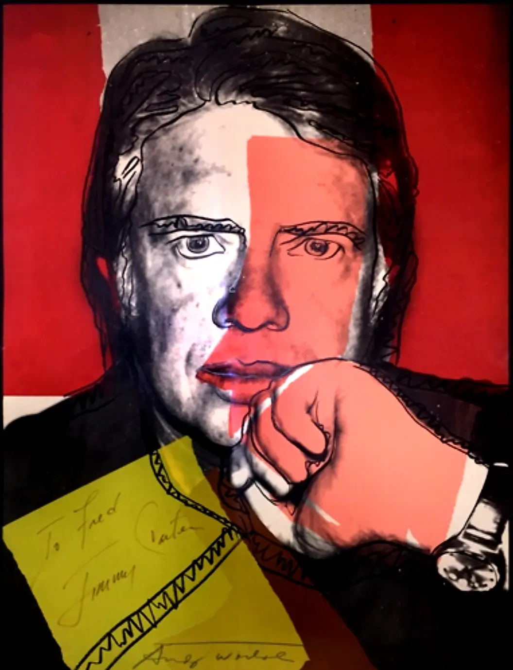 Andy Warhol's Iconic Portrait of Jimmy Carter