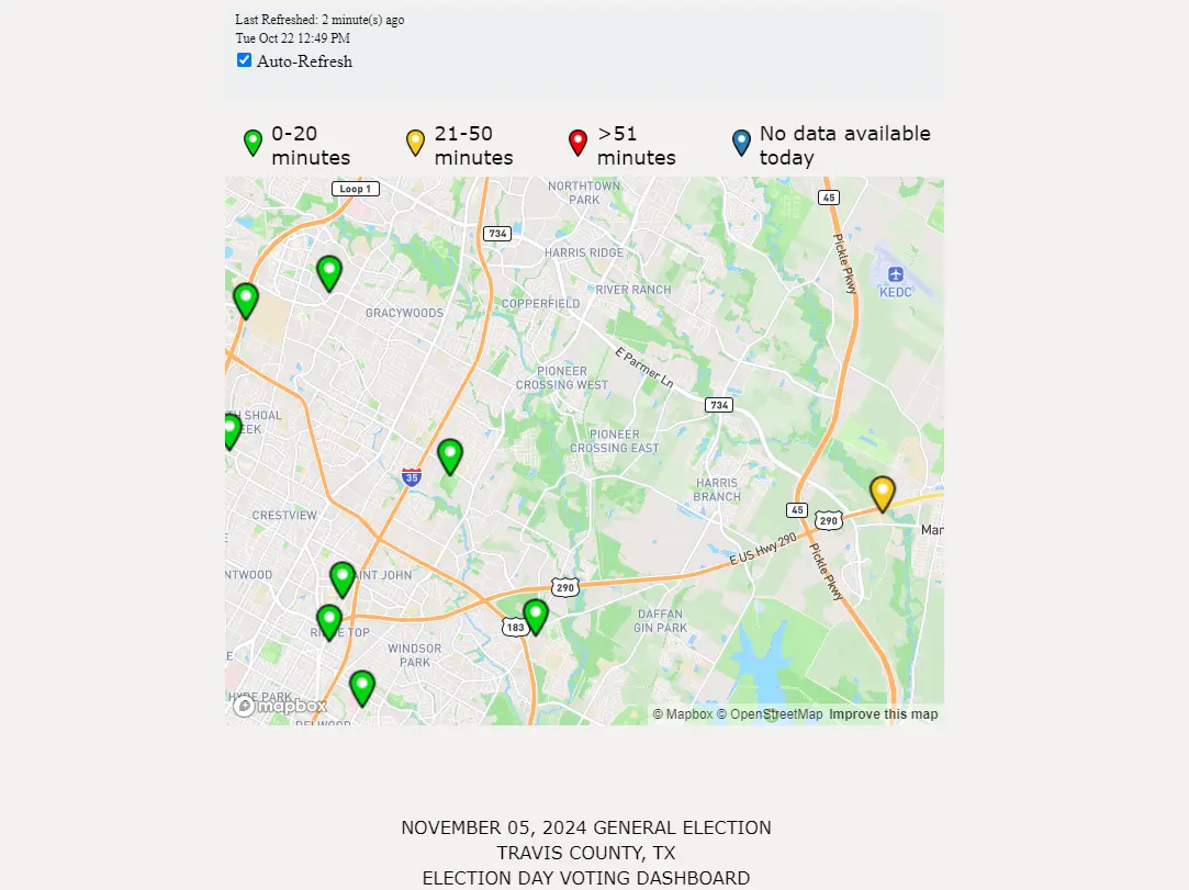Can you guess where the majority of liberal voters in Austin hang out? Go on, take a wild guess!