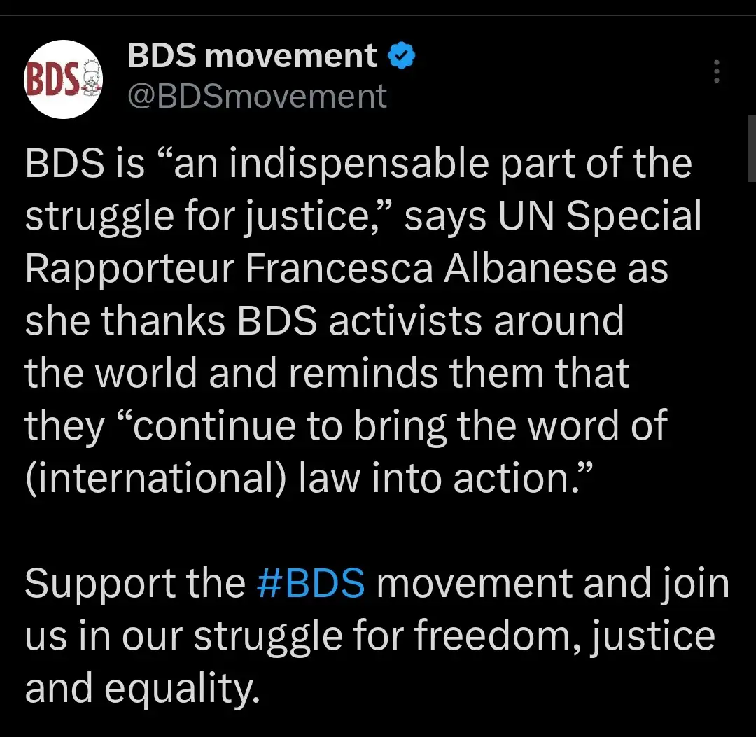 Stand Up for BDS: End Israeli Apartheid and Free Palestine