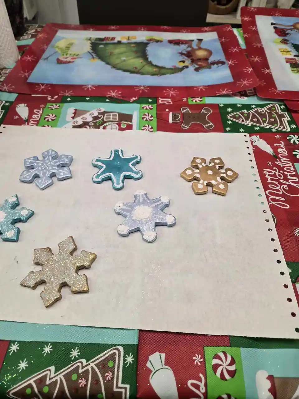 Beautifully Crafted Ceramic Snowflakes