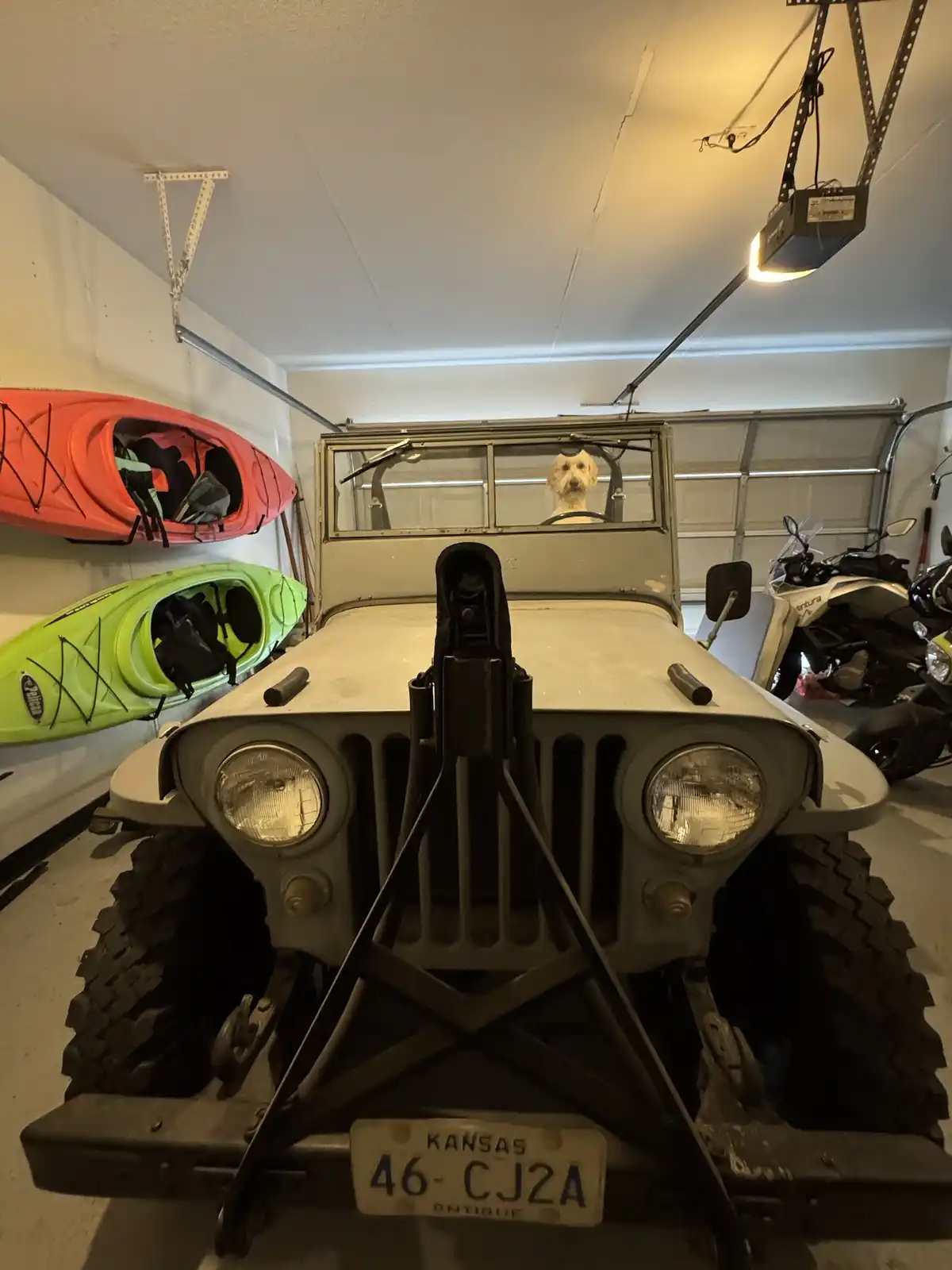 Check out this vintage 1946 CJ2A!