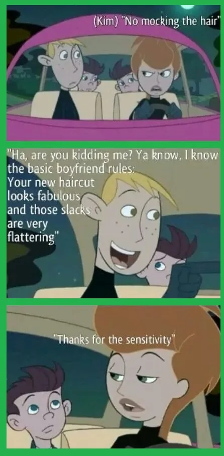 Three-panel comic strip from the animated series 'The Amazing World of Gumball' showing characters in a car. The top panel…