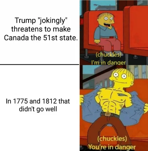 The image is a two-panel meme featuring Bart Simpson. In the top panel, Bart sits calmly in a red chair with text overlay…