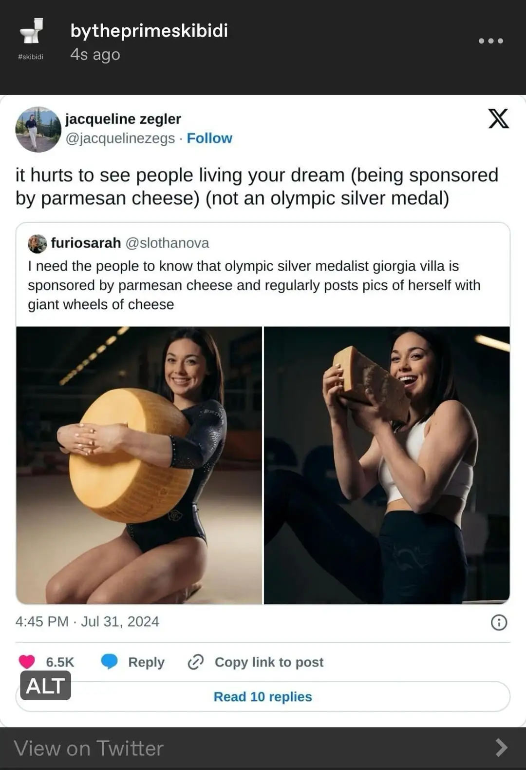 A screenshot of a Twitter thread shows a user lamenting that seeing someone else achieve their dream—being sponsored by…