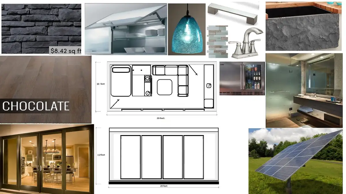 Innovative Tiny Home Design Inspiration: 12' x 24'