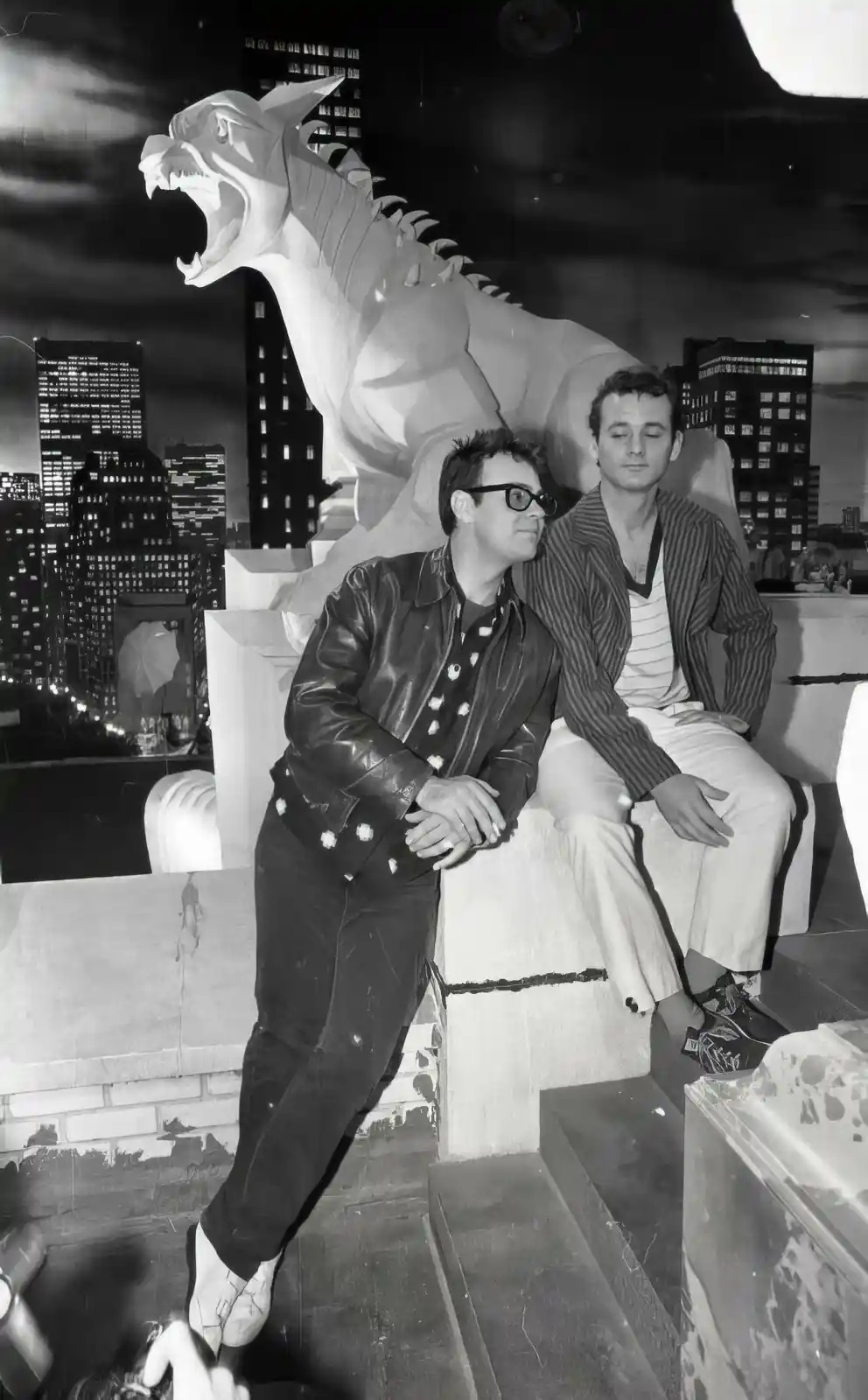 Behind the Scenes with Dan Aykroyd and Bill Murray on the Set of Ghostbusters (1984)