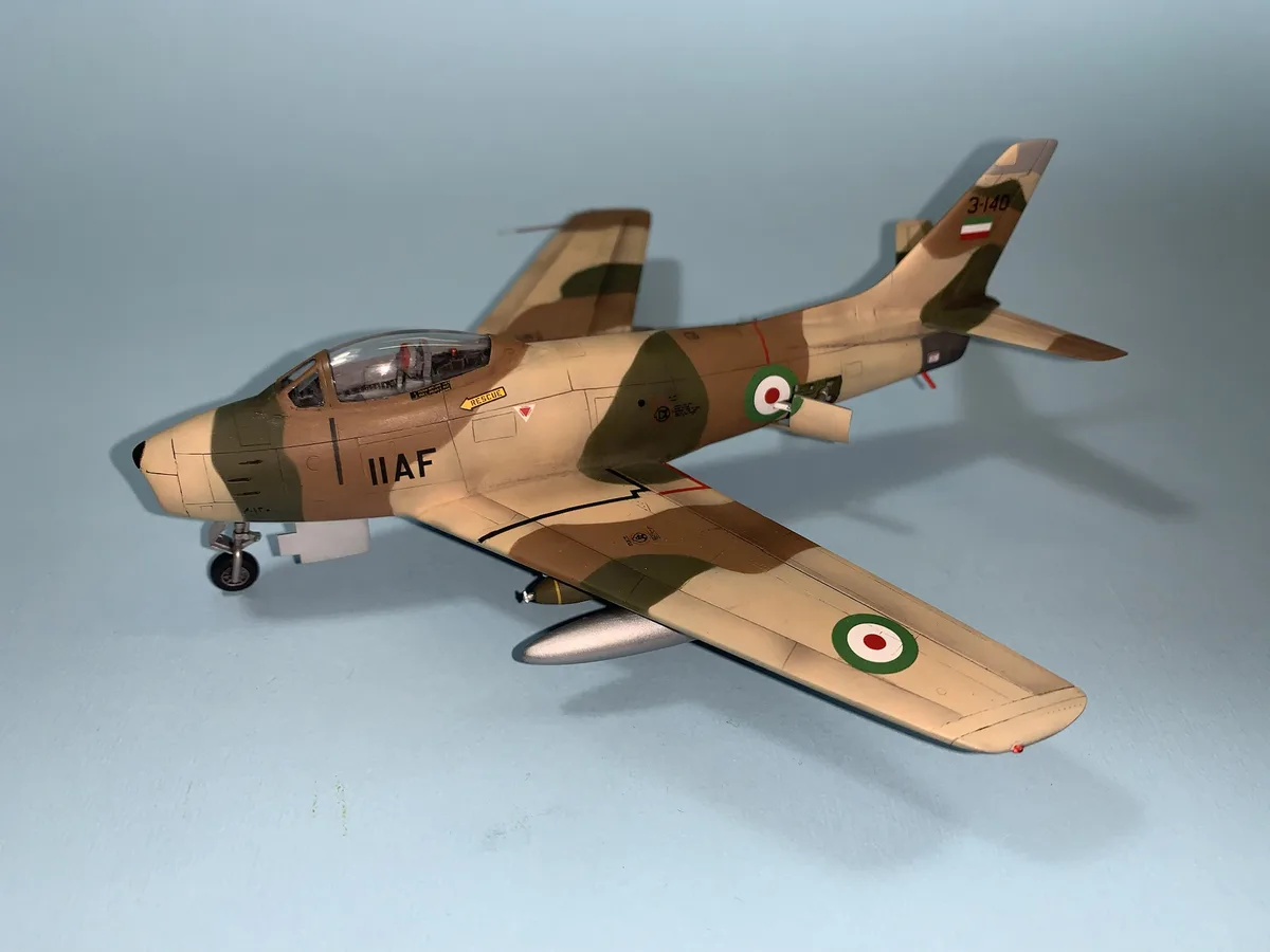 Hobby Boss F-86F-40 Sabre: A 1/72 Scale IIAF Model