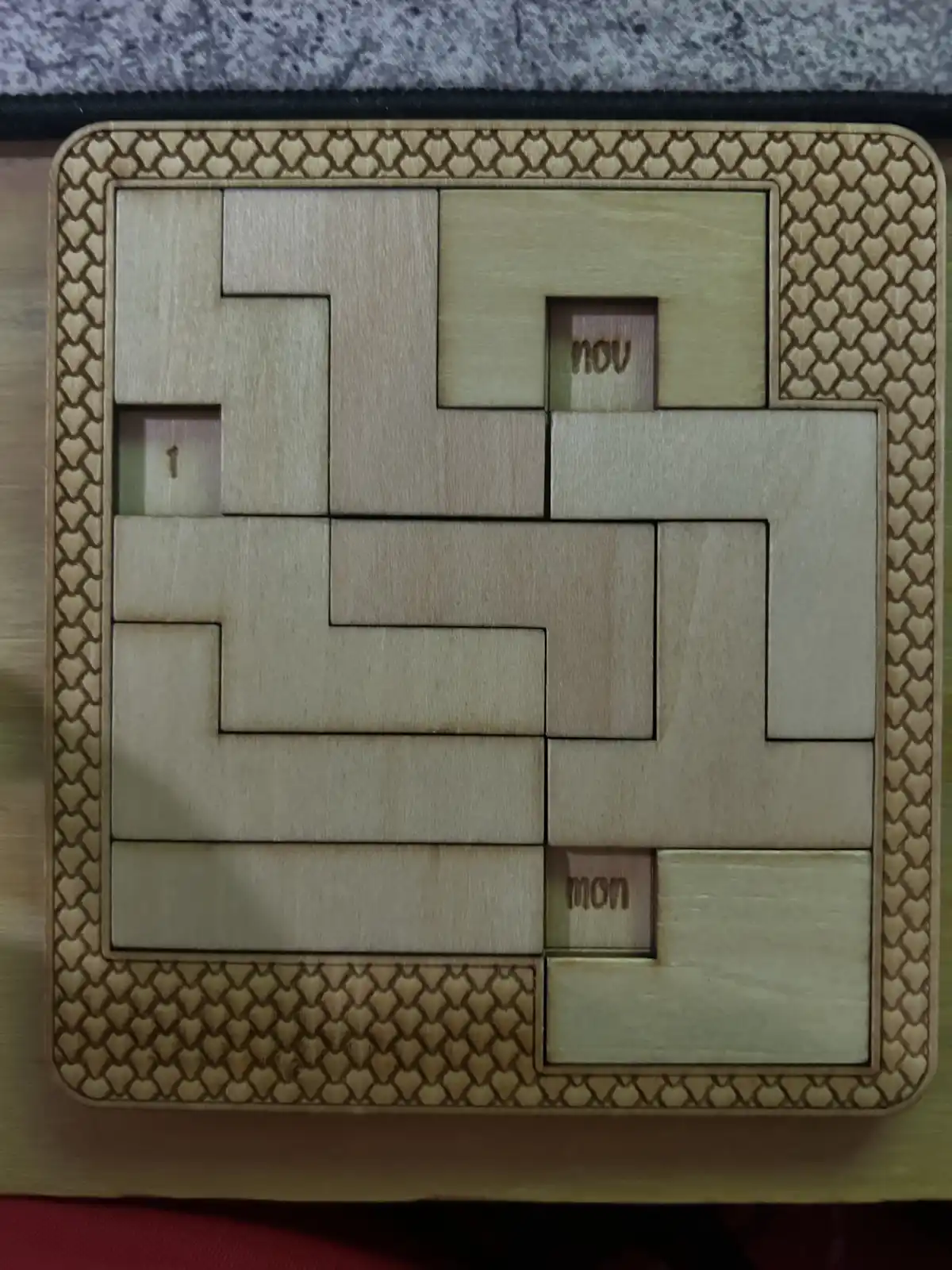 Laser-Cut Puzzle Solutions Available from November 1st to 6th