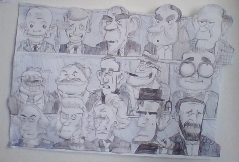 A Collection of Presidential Caricatures