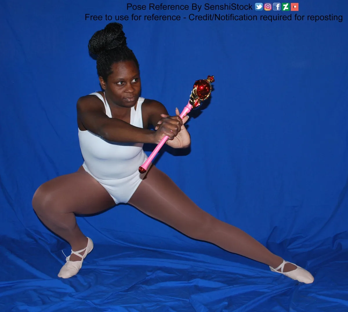 Daily Pose Challenge: Unleashing the Lunge Magical Wand Attack
