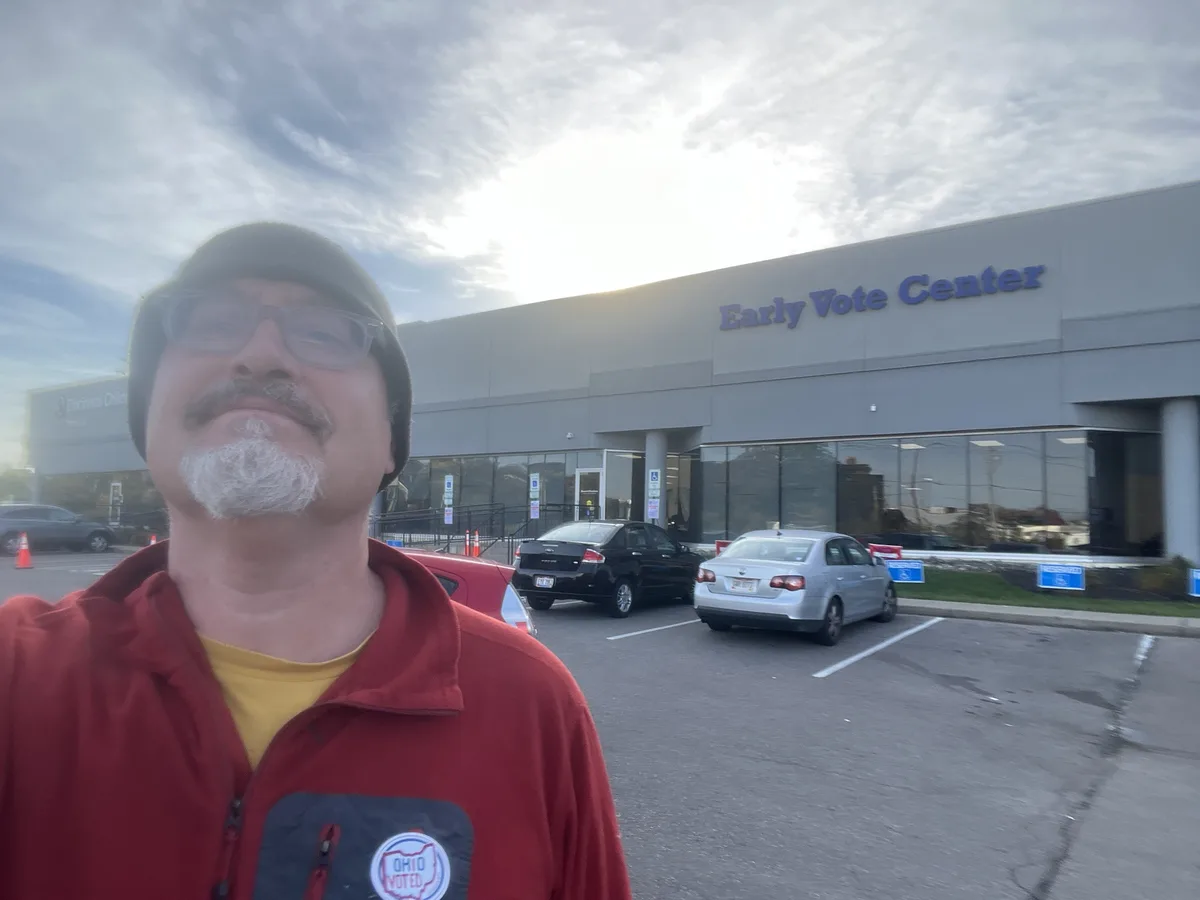 Forget selfies, I made my voice count by voting today!