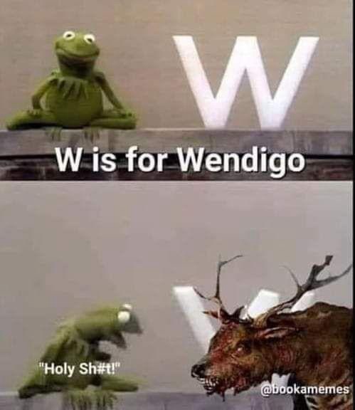 The image is a two-panel meme featuring Kermit the Frog. In the top panel, Kermit sits calmly next to a large white letter…