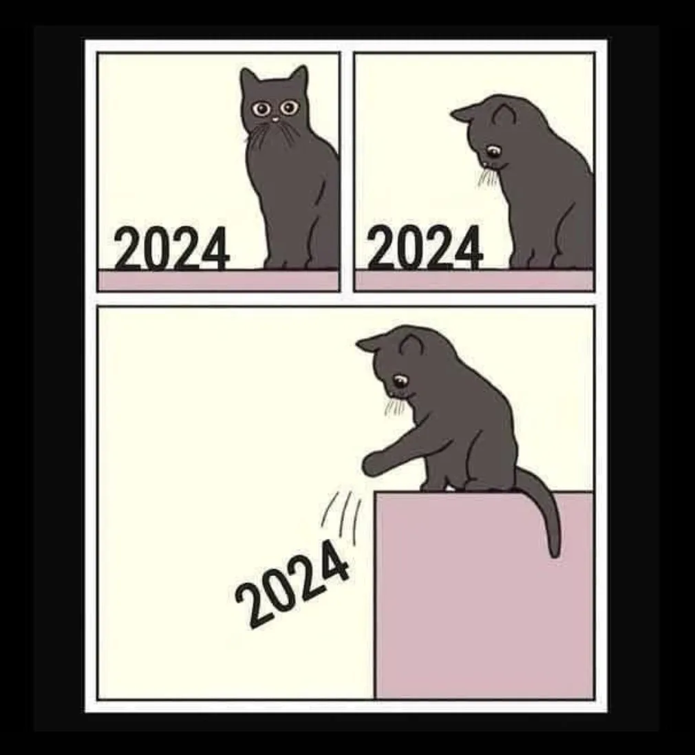 Celebrating New Year's Eve the Cat Way!
