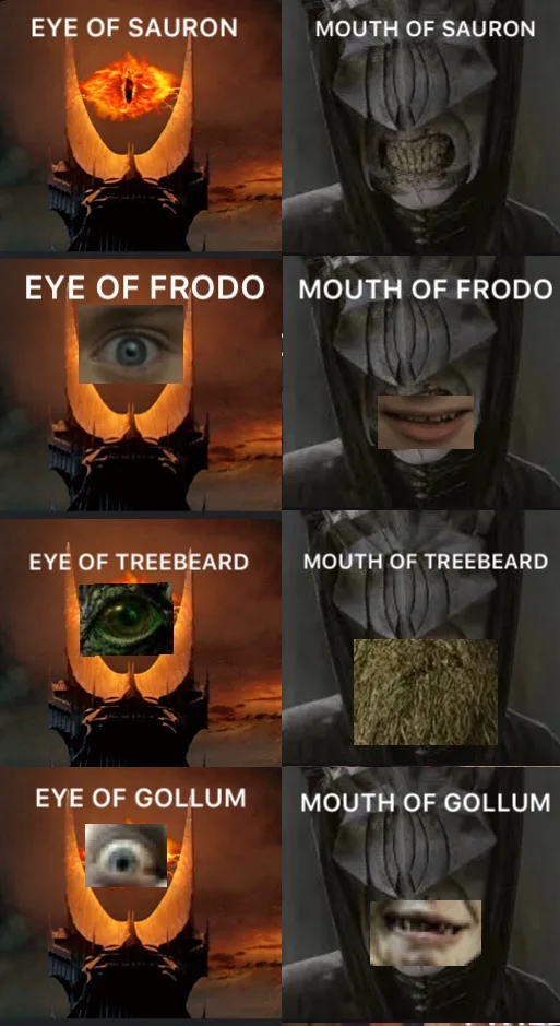 Crafting some epic LOTR-themed memes!