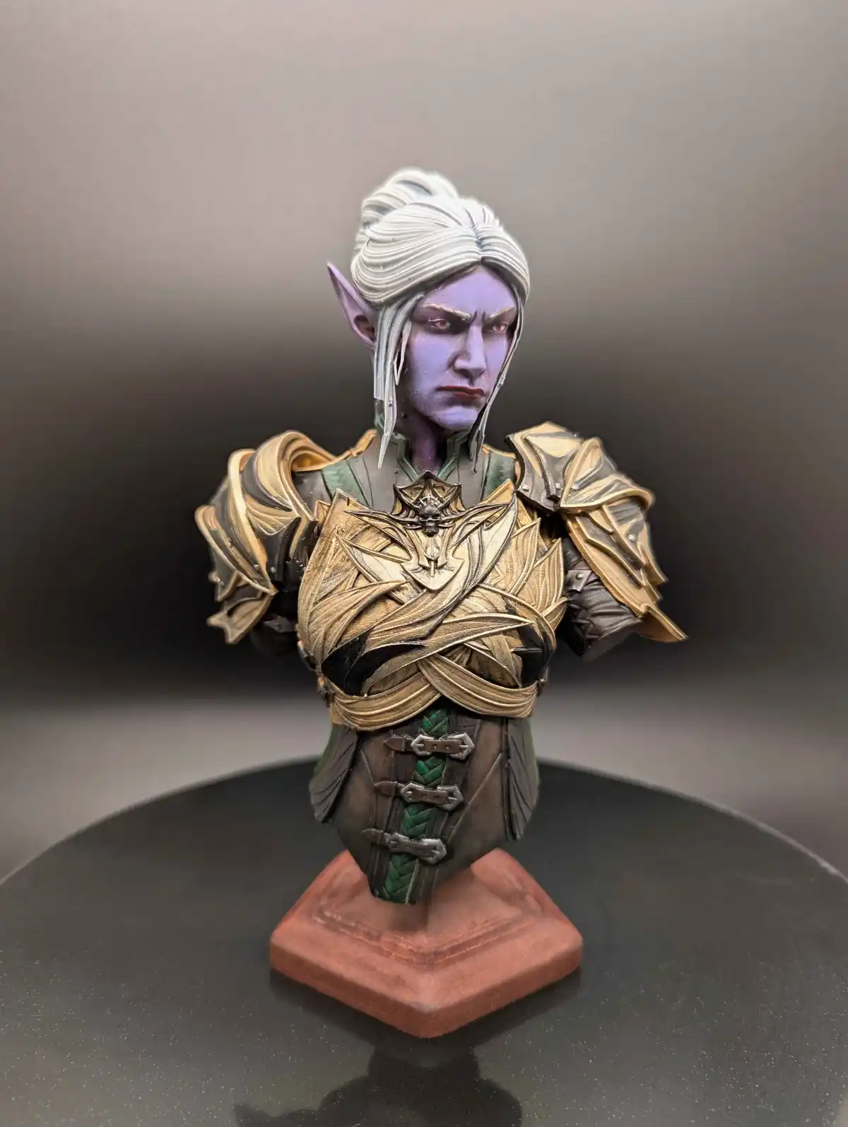 Stunningly Painted Minthara Baenre from Baldur's Gate 3