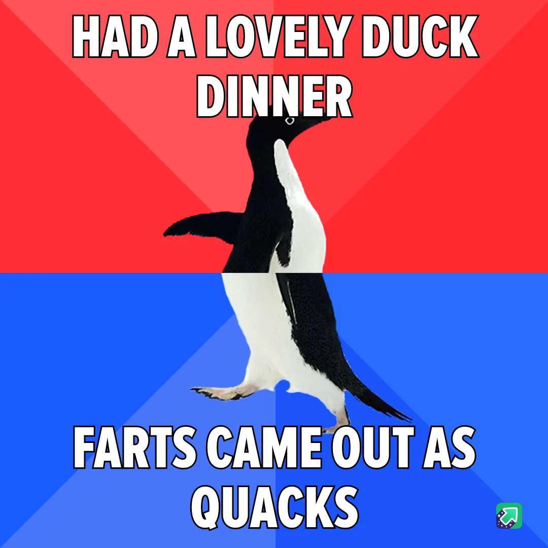 Duck, Duck, Duck... and Then Comes the Quack!