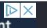 The image shows two small square icons side by side on a dark background. The left icon is a blue triangle pointing right…