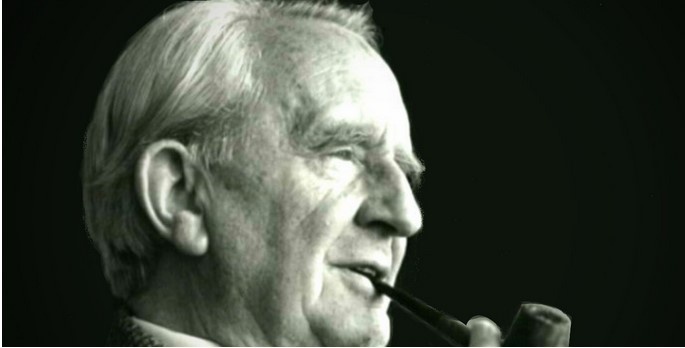 a black and white photo of an elderly man in profile, smoking a pipe, with the overlaid text 'the man who smokes a pipe and…