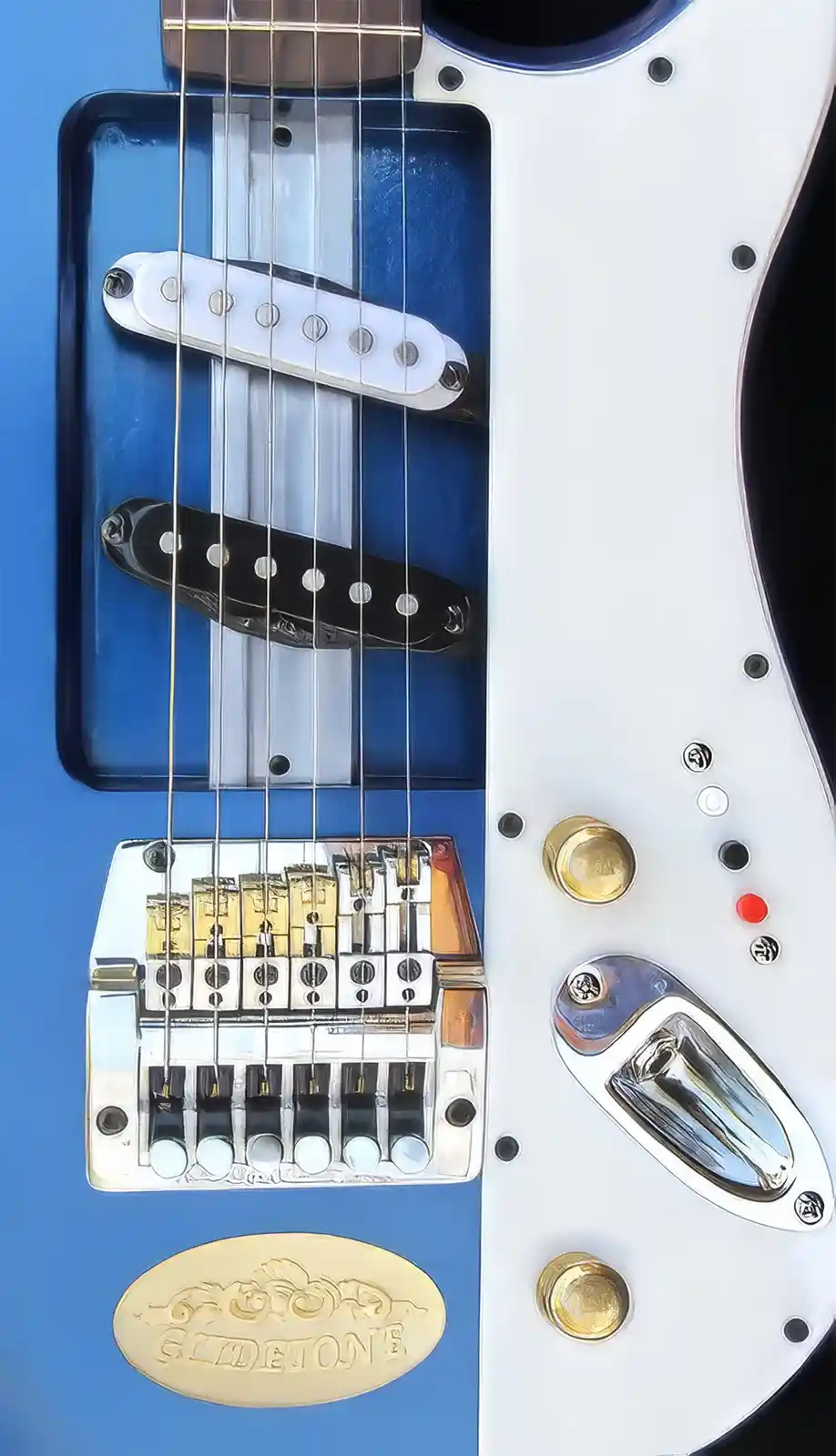 So proud of my friend for inventing sliding pickups!
