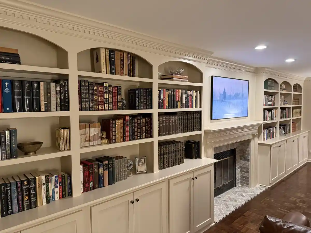 How We Organized Our Books: A Wife's Creative Touch