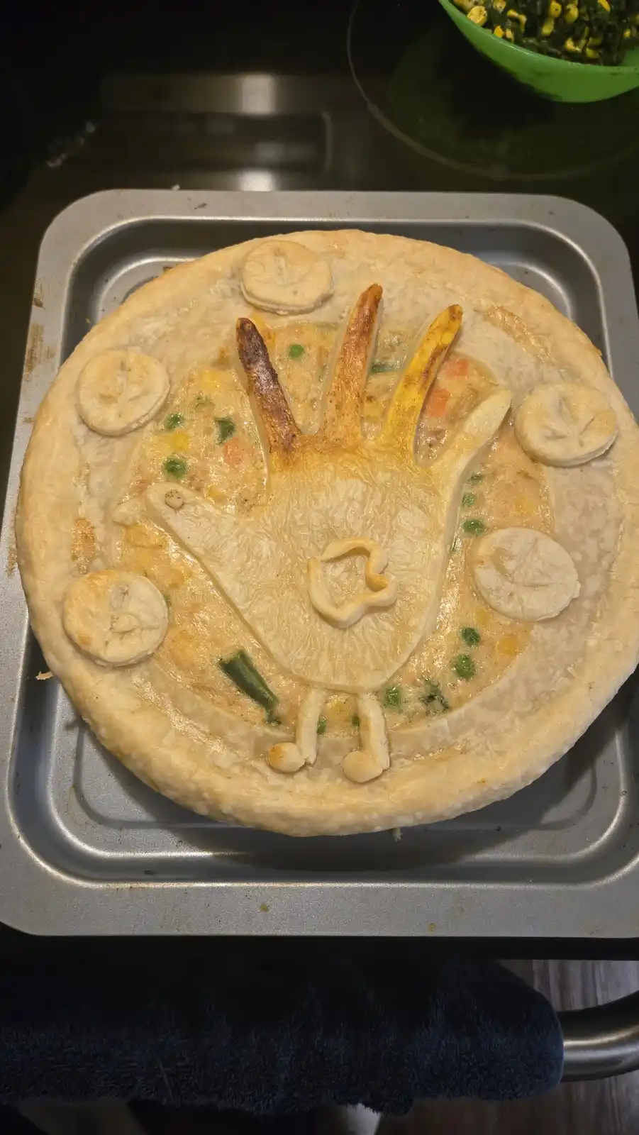 She Thinks Her Turkey Hand Art is a Flop, But I See Talent!