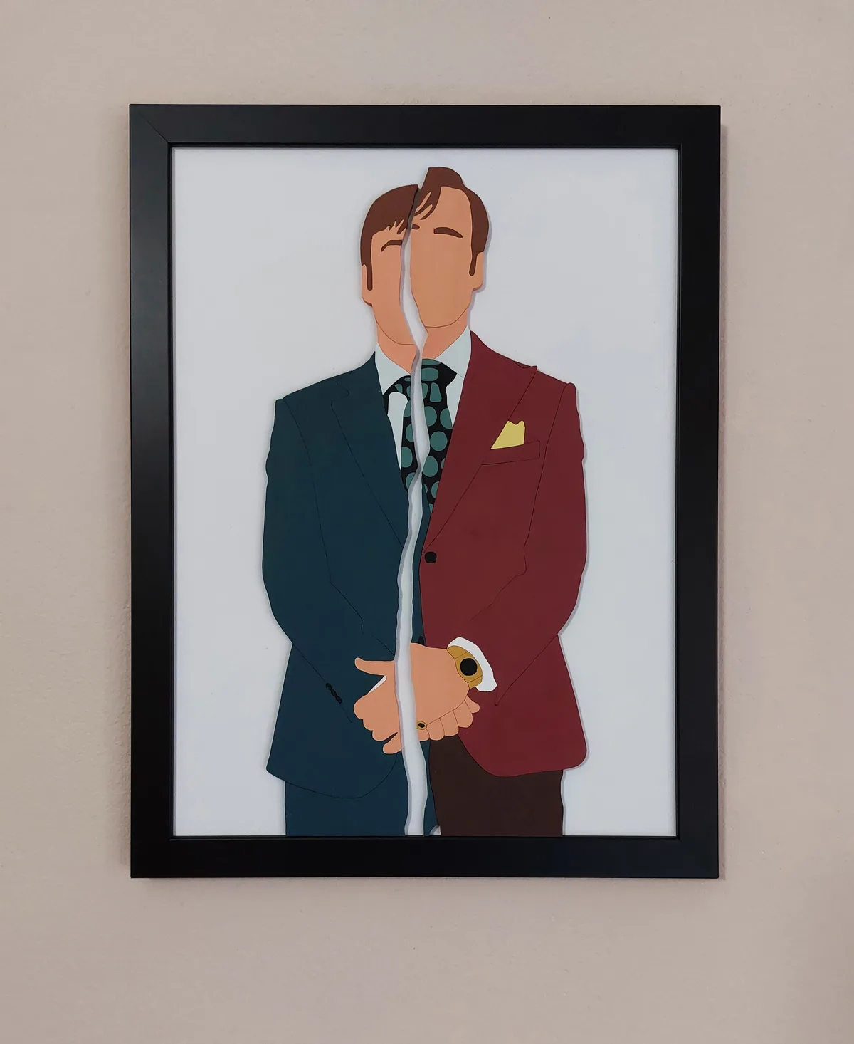 Check Out This Awesome Better Call Saul Wood Wall Art I Created!