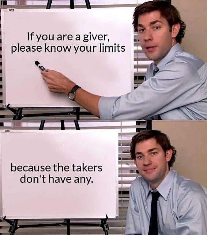 A two-panel meme featuring actor John Krasinski as Jim Halpert from The Office. In the top panel, he writes on a whiteboard…