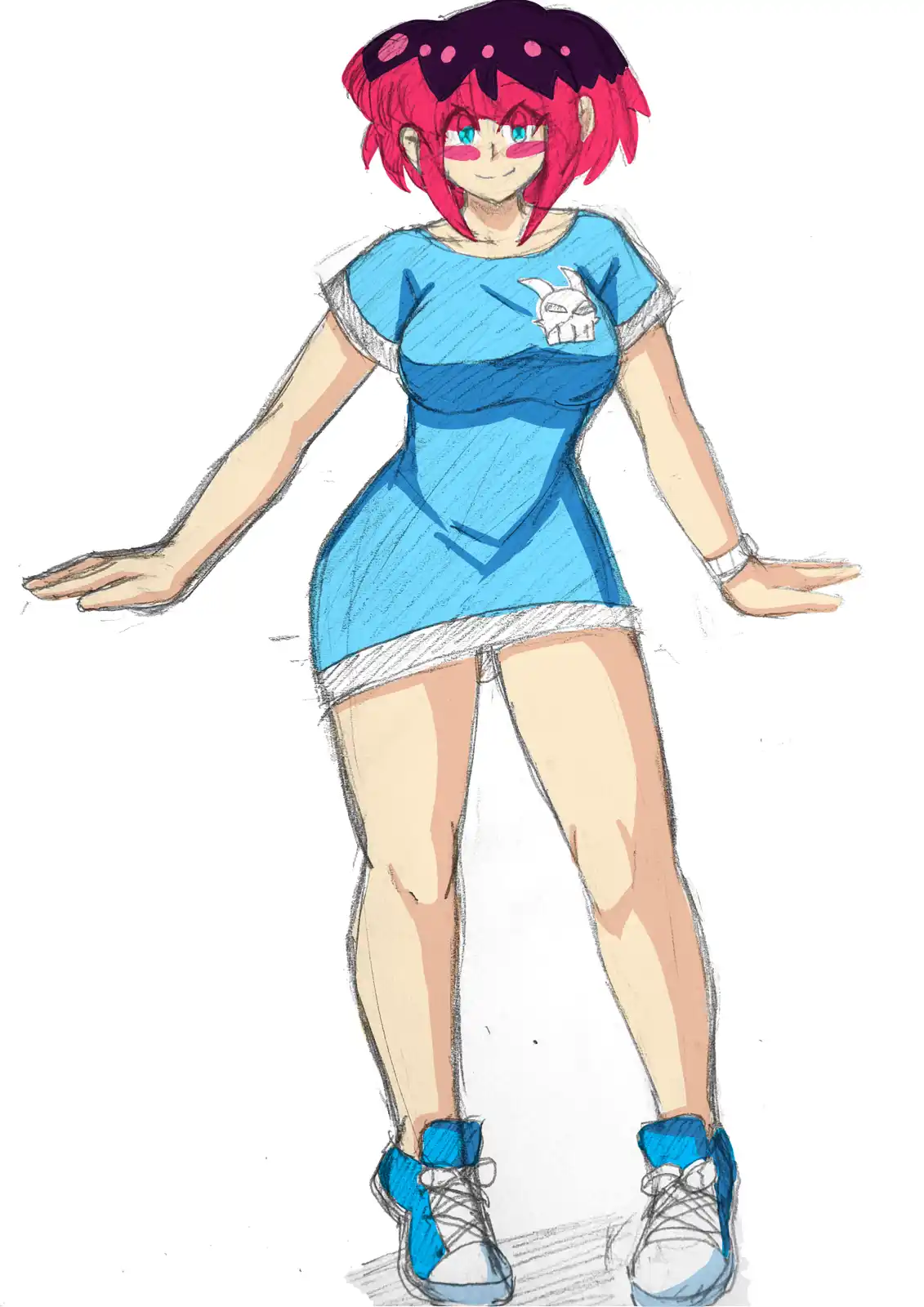 Bringing My Sketch to Life with Direct Coloring!