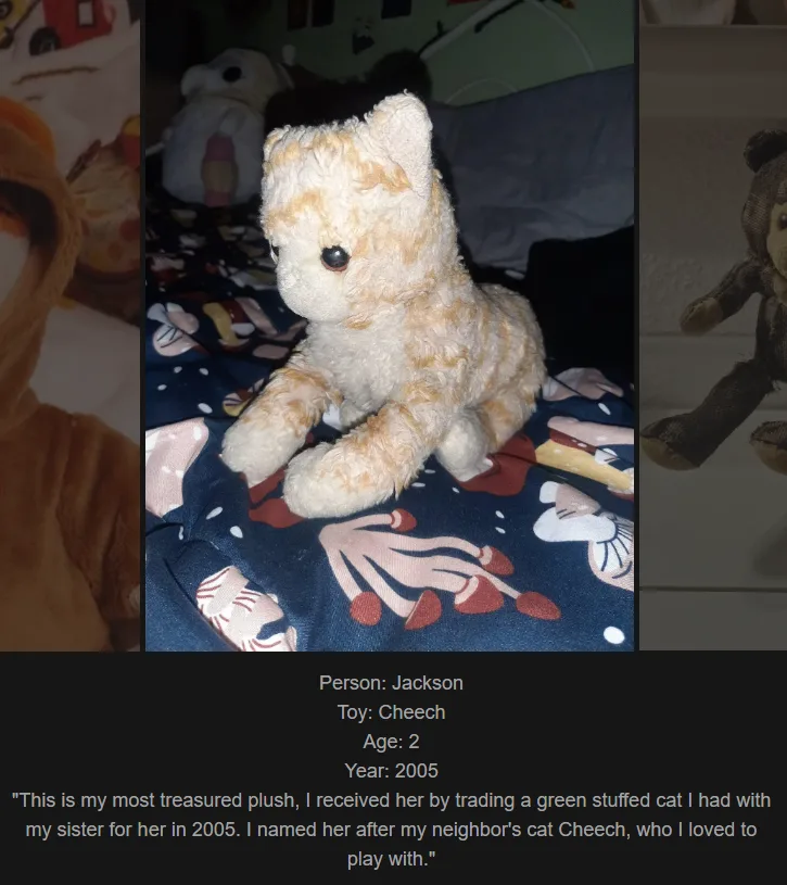 Day 828: Join Me on My Nostalgic Journey at www.saidtheskinhorse.com - Celebrating Our Beloved Childhood Toys with Cheech, Our Newest Friend!