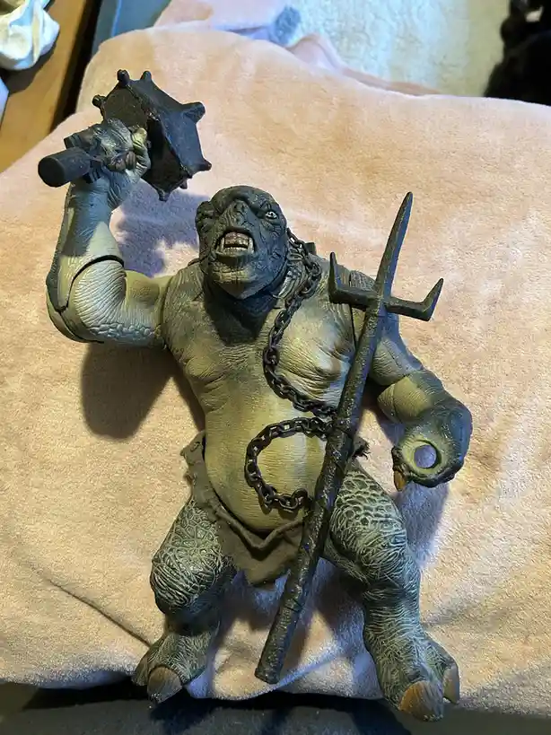 The Epic Toybiz Cave Troll from LoTR: Complete with Sound and Movement!