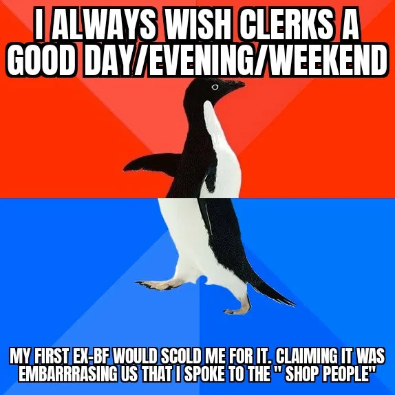 Realizing It Was a Major Red Flag