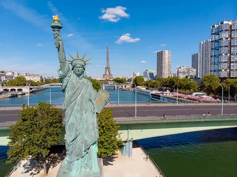 Counting on You, America: Liberty's Twin Sister in the City of Lights