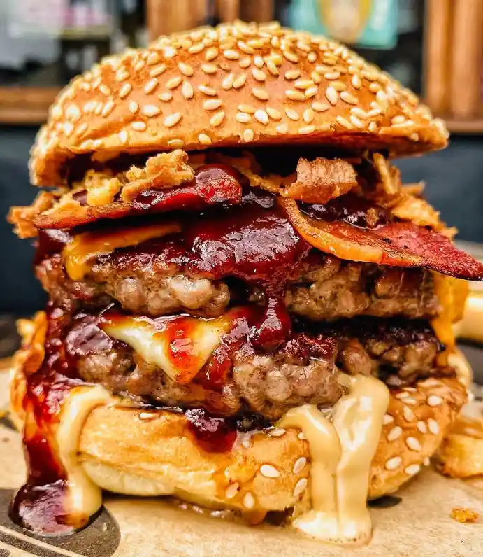 Would You Dare to Take a Bite of This Burger or Just Walk Away?