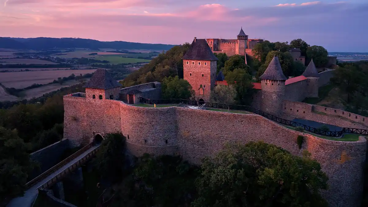 HelfÃ Â¡tÃÂ½n Castle, a formidable stronghold in Central Moravia, stands firm on a hill since the 13th century. Its…