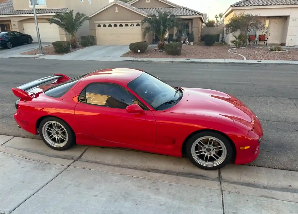 My RX-7 Ready for Car Day!