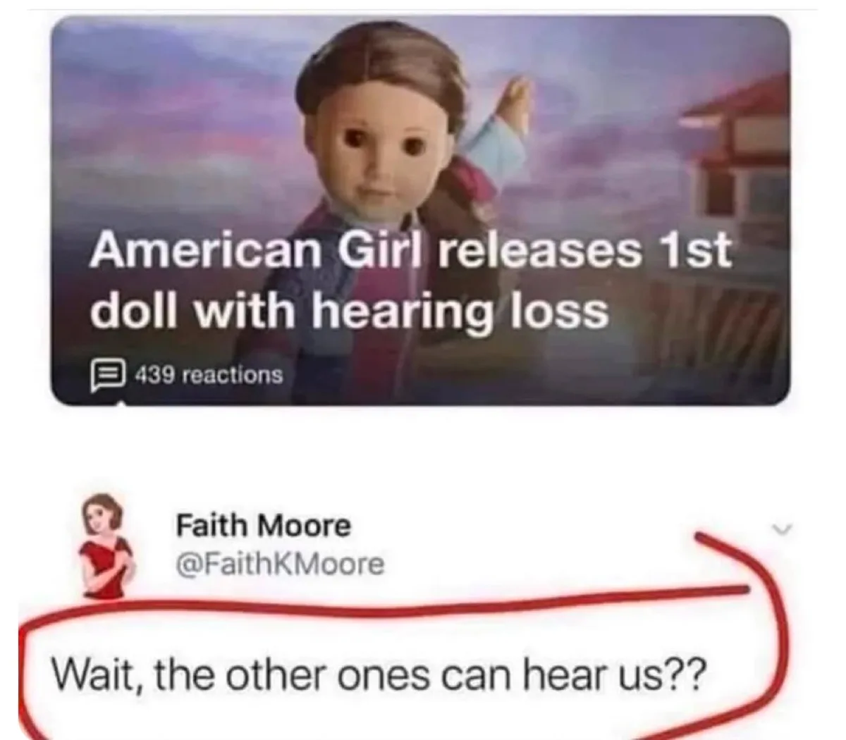 Are We Talking About Dolls Here?