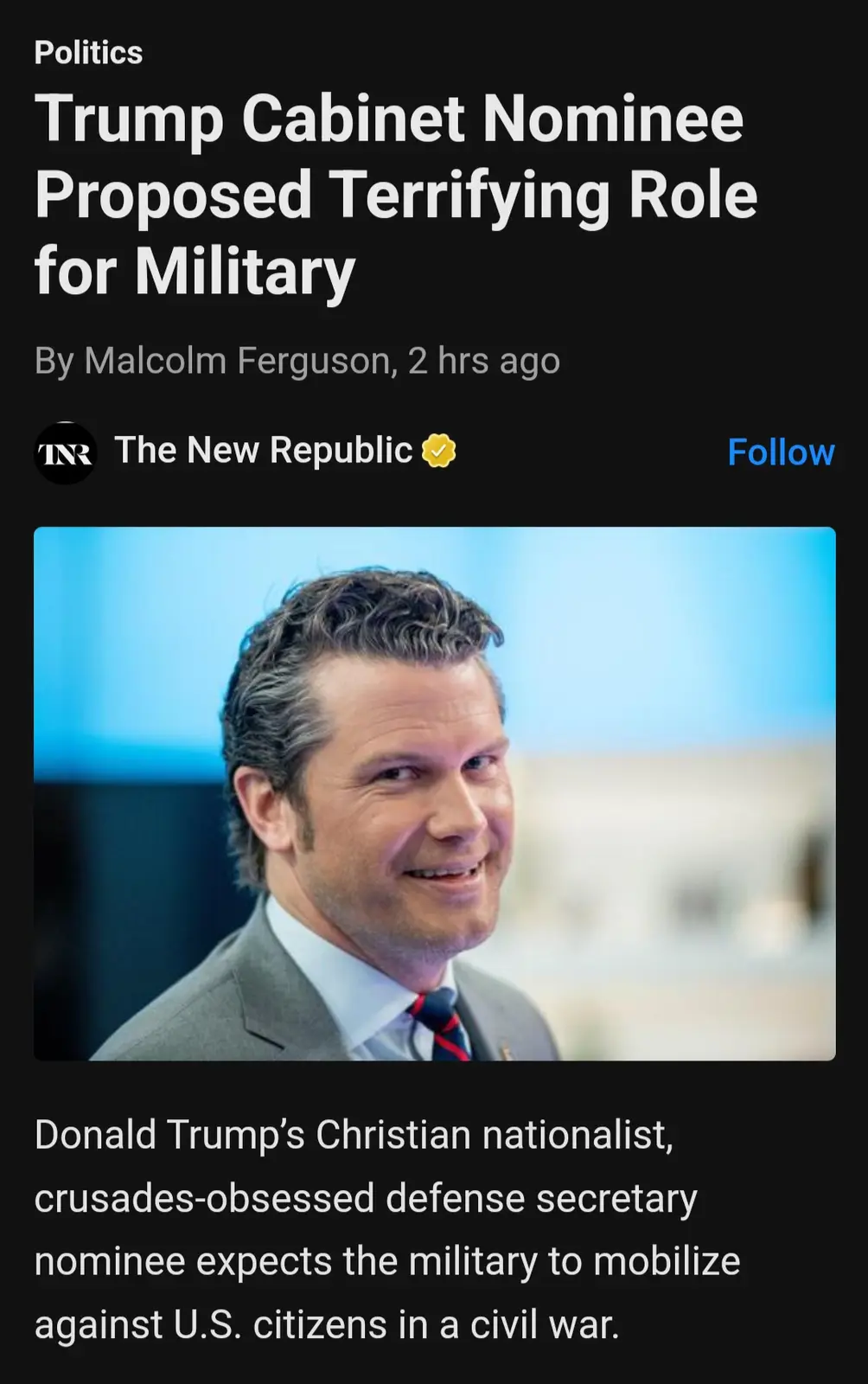 The Next Crusade: A Battle Against Us
