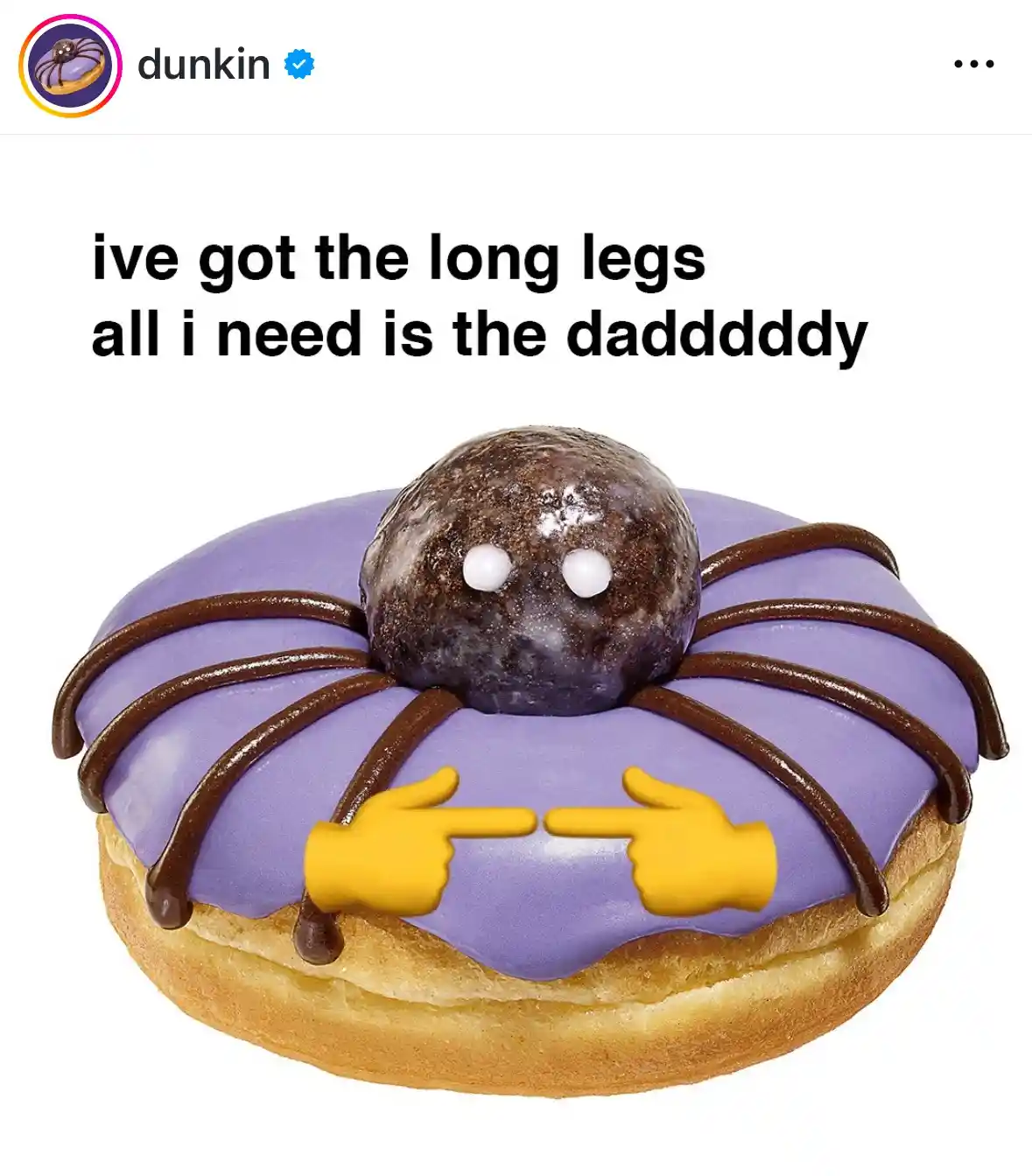 Dunkin's Thirst Trap: A Playful IG Post