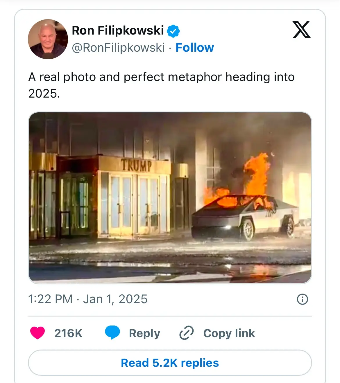 That Truck is Absolutely Fire!