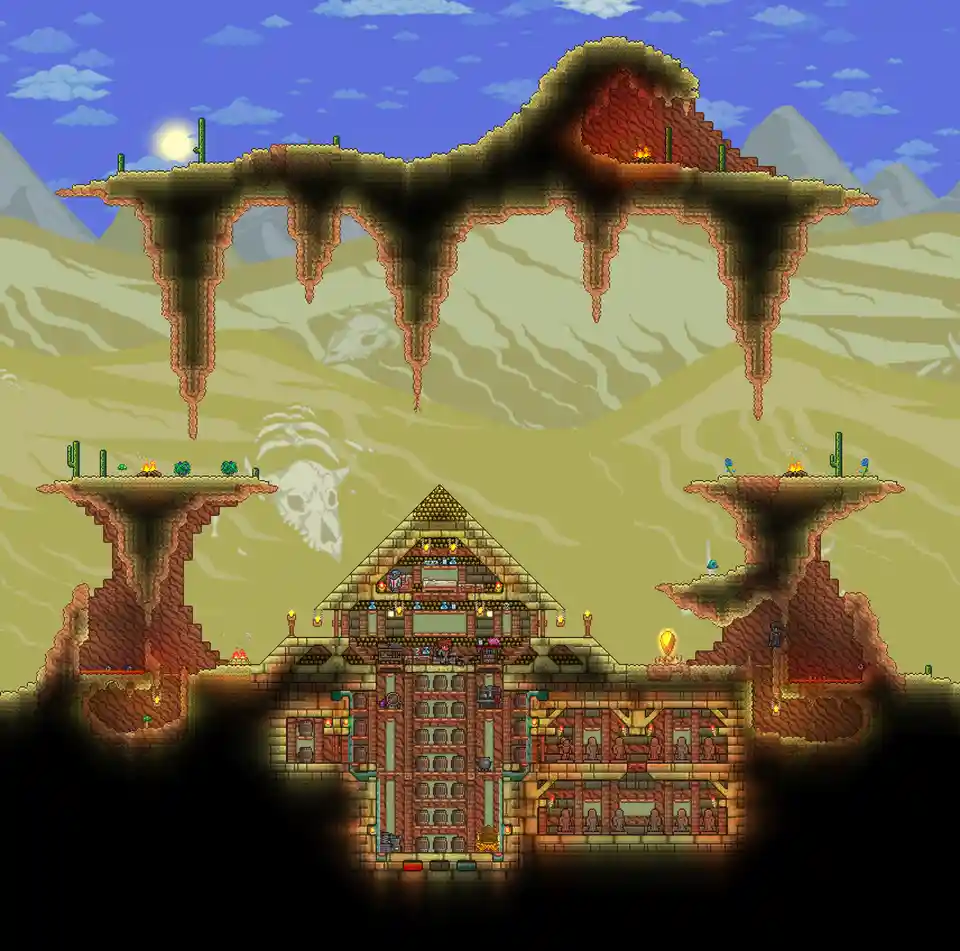 Building Your Classic Mastermode Desert Base in Terraria