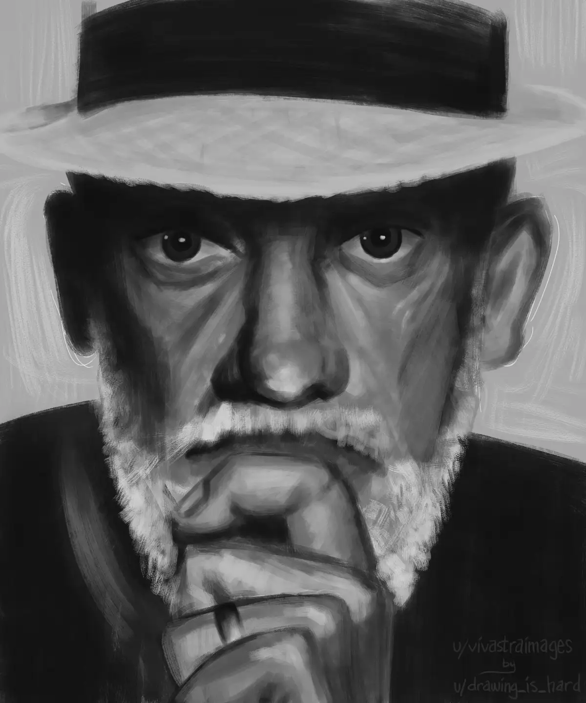 A Unique Portrait from Reddit's Creative Minds