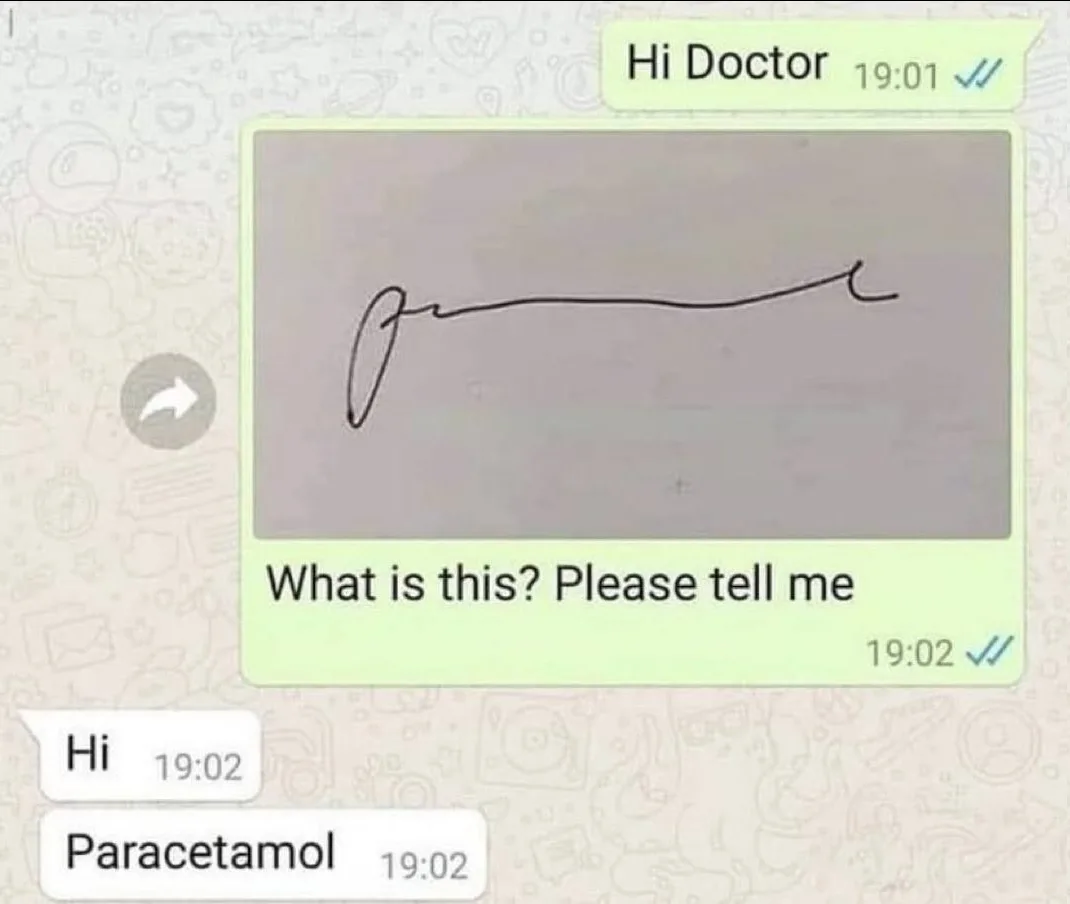 Why It's a Blessing That Doctors Speak Differently Than They Write