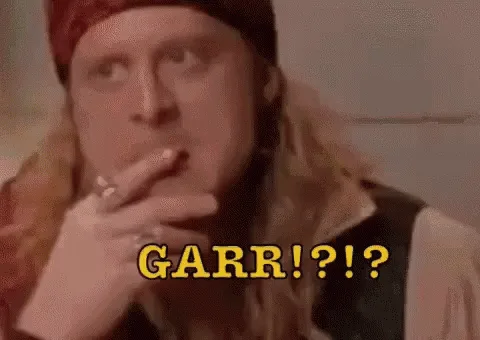A six-panel meme featuring a man with long blonde hair and a red bandana, shown in escalating states of shock and disbelief…