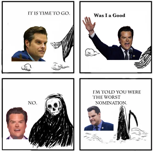 A four-panel meme featuring actor and comedian Jim Jefferies in different expressions. Panel 1 shows him looking serious…