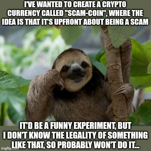 Scam-Coin: We Promise to Scam You!