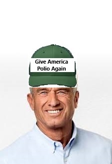 A smiling man in a light blue collared shirt wears a green baseball cap with a white rectangular patch that reads 'Give…