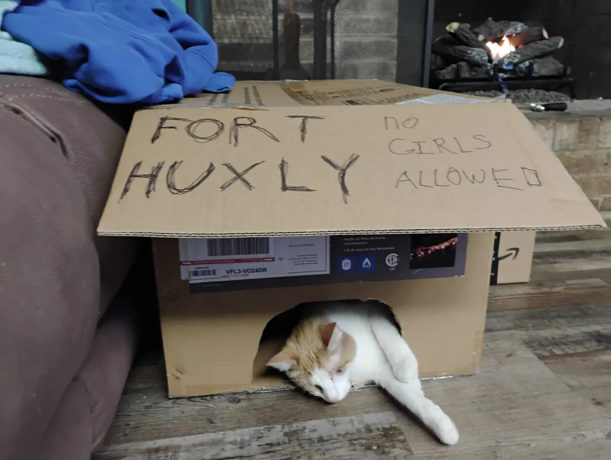 Huxley: The Brave Guardian of His Fortress