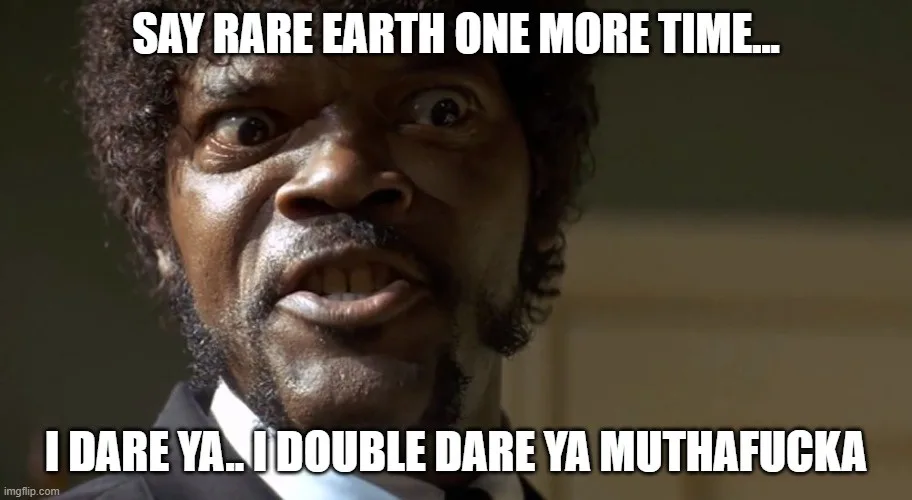 A close-up image of actor Samuel L. Jackson with an intense, angry expression, his eyes wide and mouth slightly open. He is…