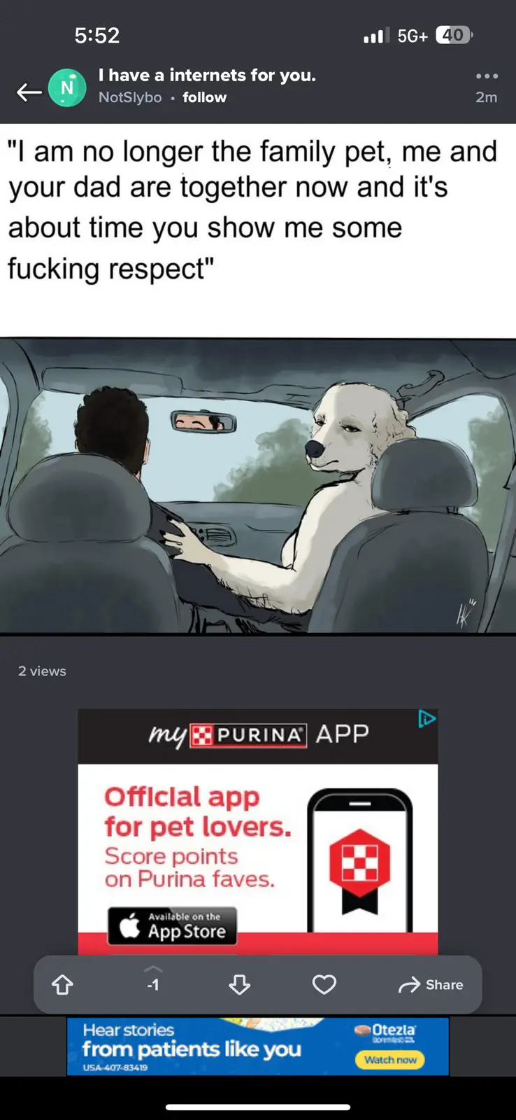 At Least the Ads Are Spot On!